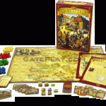 Thurn And Taxis board game components